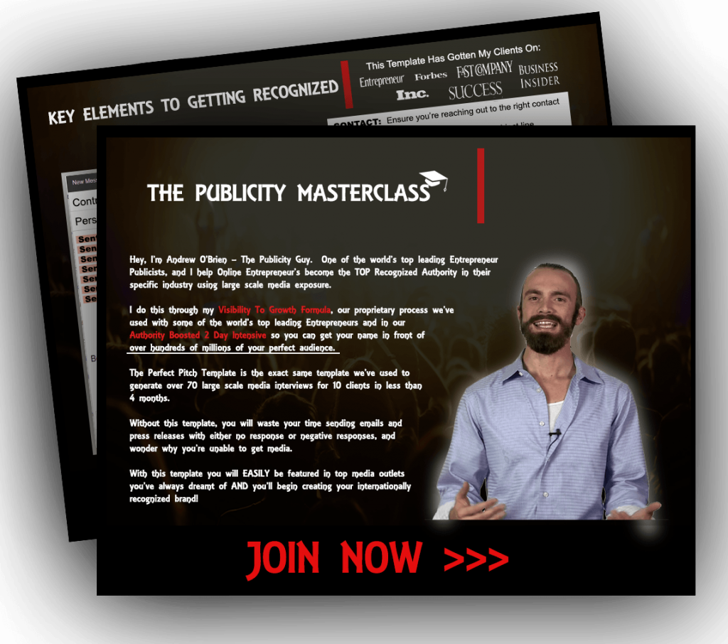 The Publicity MasterClass – Andrew O'Brien download