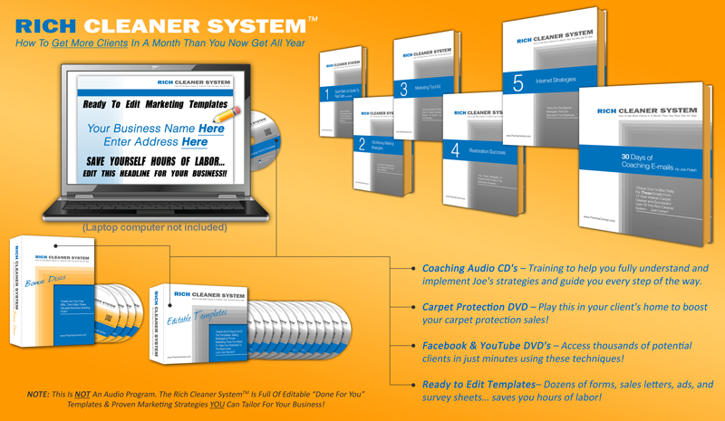 Rich Cleaner System – Joe Polish – mp3 pdf download