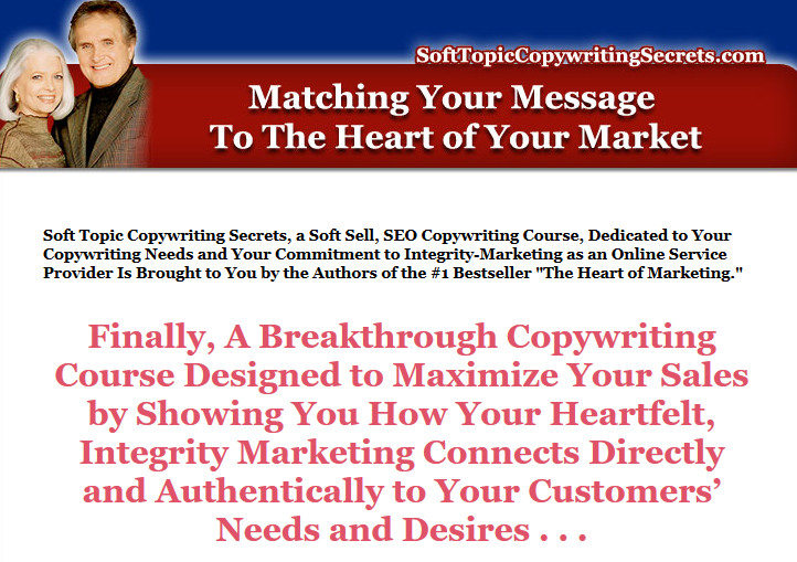 Soft Topic Copywriting Secrets Home Study Course download