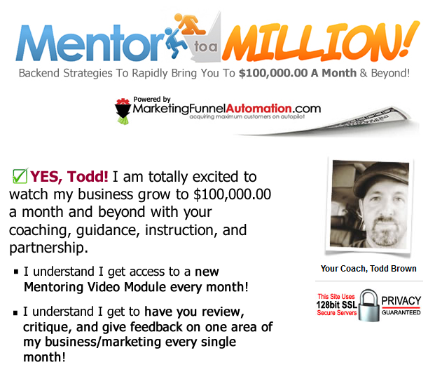 Mentor to a Million – Todd Brown download
