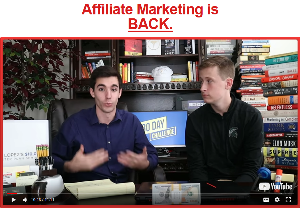 Affiliate Marketing Master Class – 30-Day Challenge Training – Jaiden Gross download