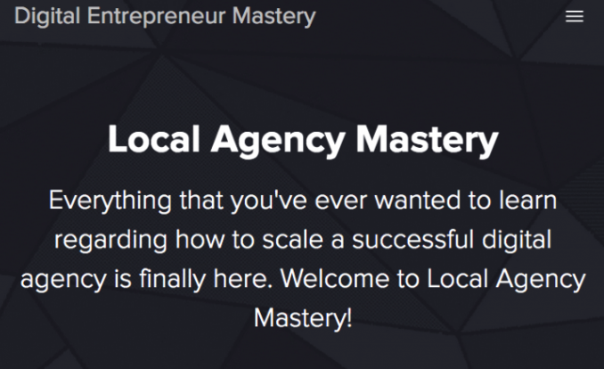 Local Agency Mastery – Donovan Williams download