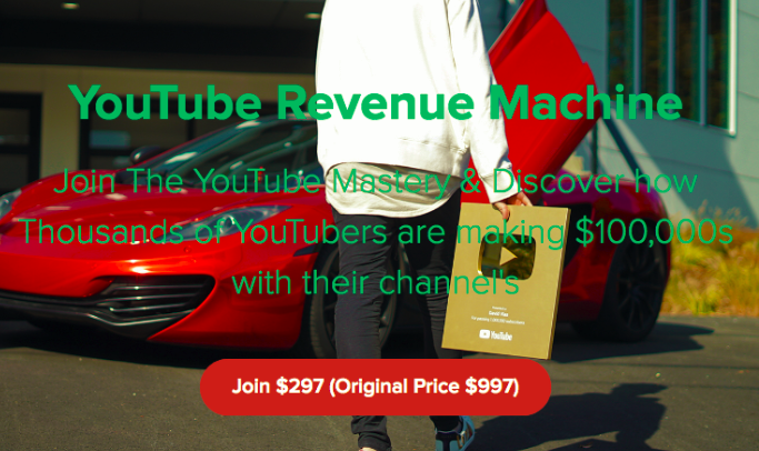 YouTube Revenue Machine – David Vlas download
