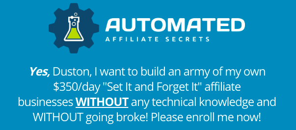 Automated Affiliate Secrets – Duston McGroarty download