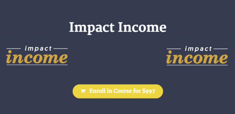 Impact Income – Trey Cockrum download