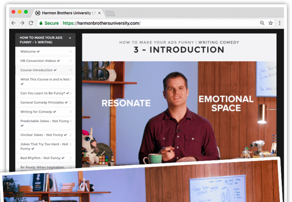 How To Make Your Ads Funny – Harmon Brothers download