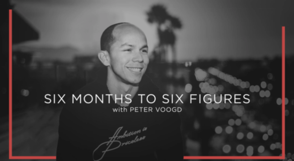 peter voogd 6 months to 6 figures