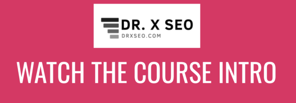 Advanced GMB Course – DR.X SEO download