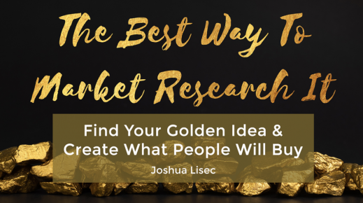 The Best Way To Market Research It – Joshua Lisec download