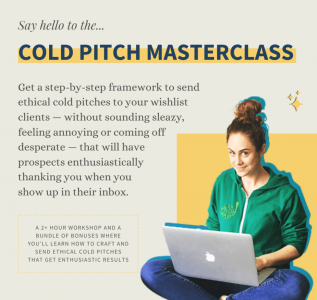 Cold Pitch Masterclass + Cold Pitch Playbook – Bree Weber