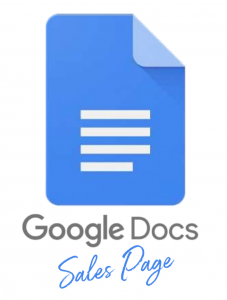 Google Docs Sales Page Advanced – Ian Stanley