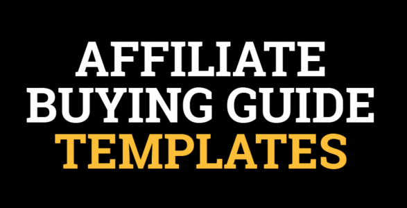Affiliate Buying Guide Templates – Stephen Hockman