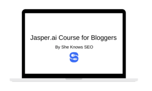 Nina Clapperton – Jasper AI Course for Bloggers