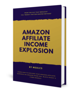 Amazon Affiliate Income Explosion