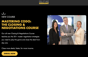 Ryan Serhant – Mastering CODO: The Closing & Negotiations Course
