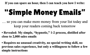 John Bejakovic – Simple Money Email