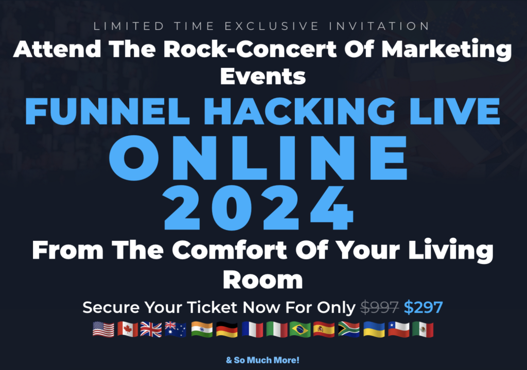 Russel Brunson – Funnel Hacking Live 9 2024