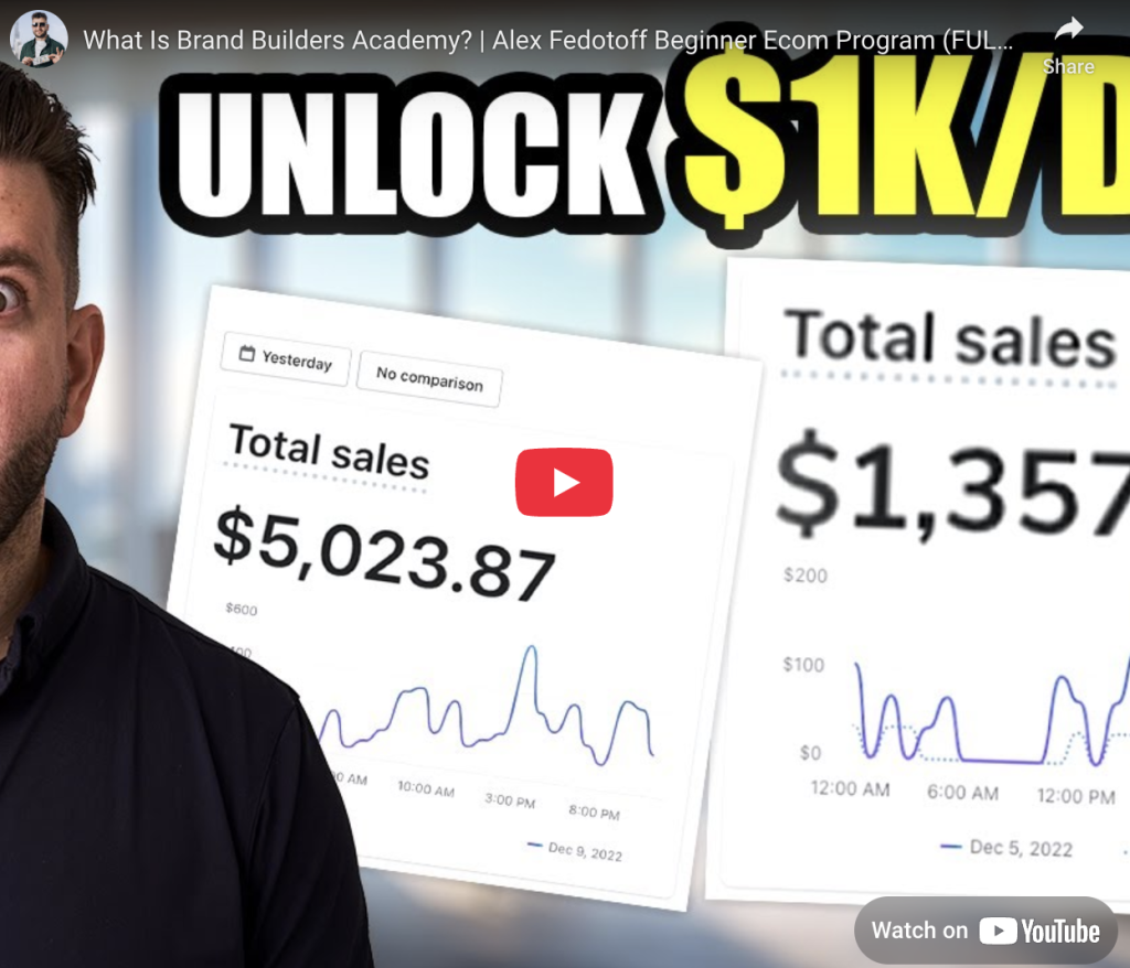 Alex Fedotoff – Brand Builders Academy