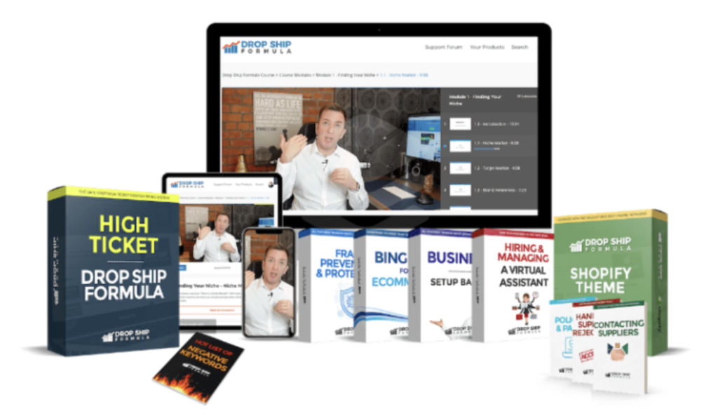Simon Vernon – Drop Ship Formula High-Ticket Program