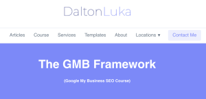 Dalton Luka – The GMB Framework