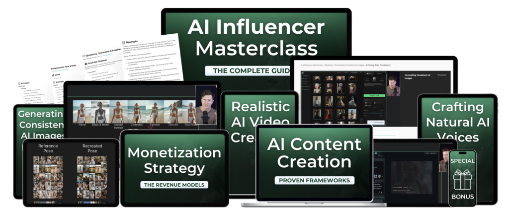 AI Filmmaker Academy – AI Influencer Masterclass