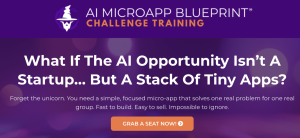 Jonathan Mast – AI MicroApp Blueprint Challenge Training